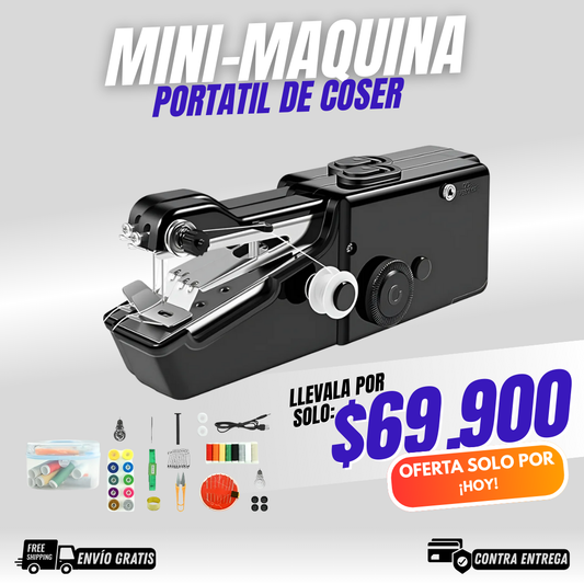 MINI MAQUINA DE COSER - PORTATIL