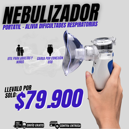 NEBULIZADOR PORTATIL I NEBULIZERPRO