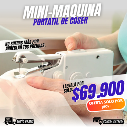 MINI MAQUINA DE COSER - PORTATIL