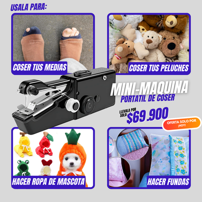 MINI MAQUINA DE COSER - PORTATIL